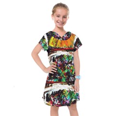 Dscf2599 - Moon In Carribean Kids  Drop Waist Dress