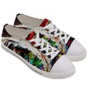 Dscf2599 - moon in carribean Women s Low Top Canvas Sneakers View3