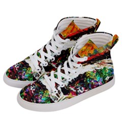 Dscf2599 - Moon In Carribean Men s Hi-top Skate Sneakers by bestdesignintheworld