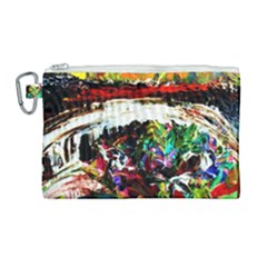 Dscf2599 - Moon In Carribean Canvas Cosmetic Bag (large)