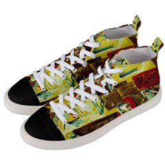 Dscf1482 - Ancient Geomenty Men s Mid-top Canvas Sneakers