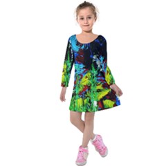 Dscf2472 - Perfect Night For Samurai Kids  Long Sleeve Velvet Dress by bestdesignintheworld