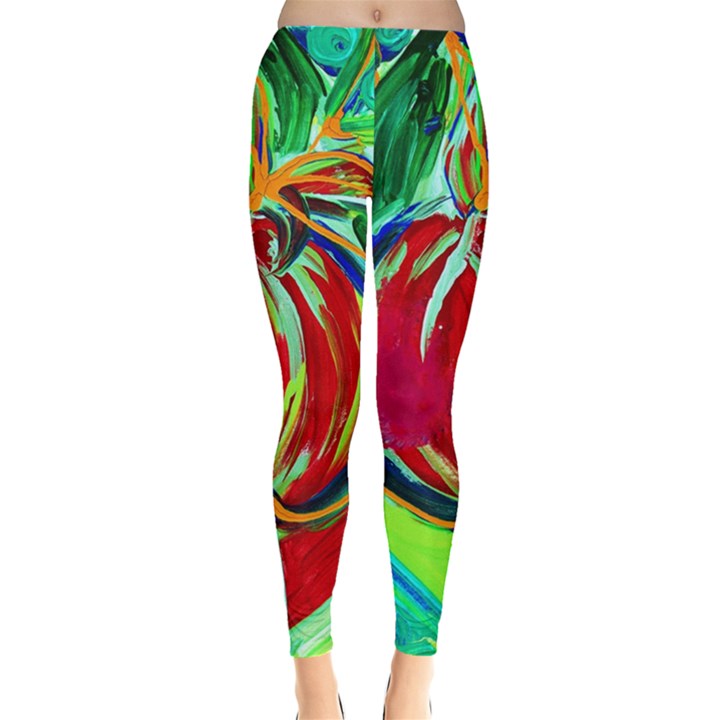 Dscf1458 - fruits geometry Leggings 