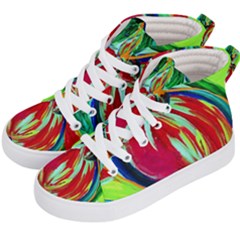 Dscf1458 - Fruits Geometry Kid s Hi-top Skate Sneakers by bestdesignintheworld