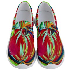 Dscf1458 - Fruits Geometry Men s Lightweight Slip Ons