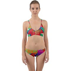 Dscf1425 (1) - Fruits And Geometry-2 Wrap Around Bikini Set by bestdesignintheworld