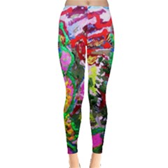 Dscf1239 - Desert In A Bloom Leggings  by bestdesignintheworld