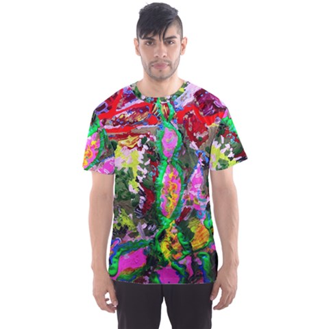 Dscf1239 - Desert In A Bloom Men s Sports Mesh Tee by bestdesignintheworld