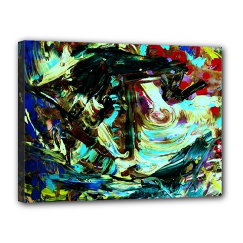 Dscf3082 - Sphinx And Wheel Of Time Canvas 16  X 12  by bestdesignintheworld