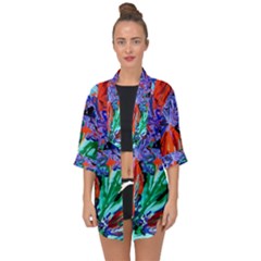 Dscf1366 - Birds Of Paradise Open Front Chiffon Kimono by bestdesignintheworld