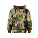 Dscf1378 - irises on the black Kids  Pullover Hoodie View1