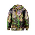 Dscf1378 - irises on the black Kids  Pullover Hoodie View2