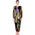 Dscf1378 - irises on the black OnePiece Jumpsuit (Ladies)  View1