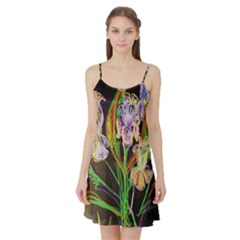 Dscf1378 - Irises On The Black Satin Night Slip by bestdesignintheworld