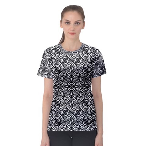 Modern Tribal Bold Pattern Women s Sport Mesh Tee by dflcprints