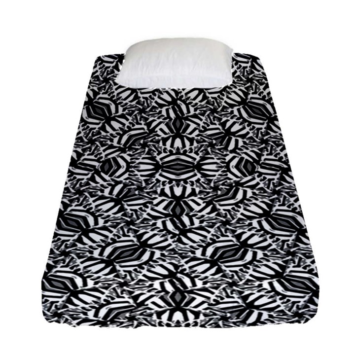 Modern Tribal Bold Pattern Fitted Sheet (Single Size)