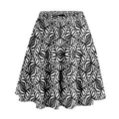 Modern Tribal Bold Pattern High Waist Skirt by dflcprints