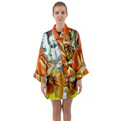 Dscf1503 - With Themis On A Shade Long Sleeve Kimono Robe by bestdesignintheworld