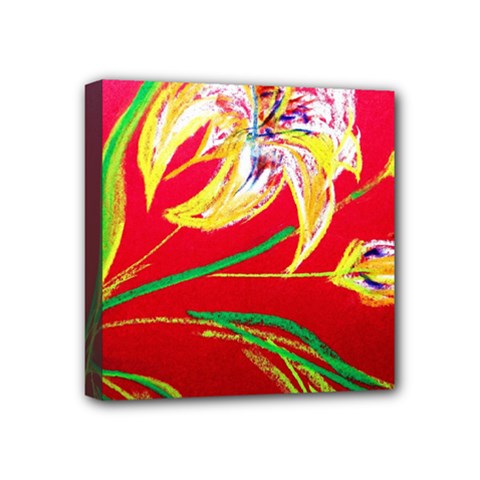 Dscf1393 - Tender Bright Lillies Mini Canvas 4  X 4  by bestdesignintheworld