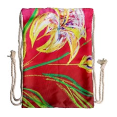 Dscf1393 - Tender Bright Lillies Drawstring Bag (large) by bestdesignintheworld