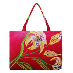 Dscf1393 - Tender Bright Lillies Medium Tote Bag by bestdesignintheworld