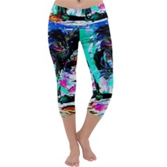 Dscf3313 - Jerusalem - Gates Of Haven Capri Yoga Leggings by bestdesignintheworld