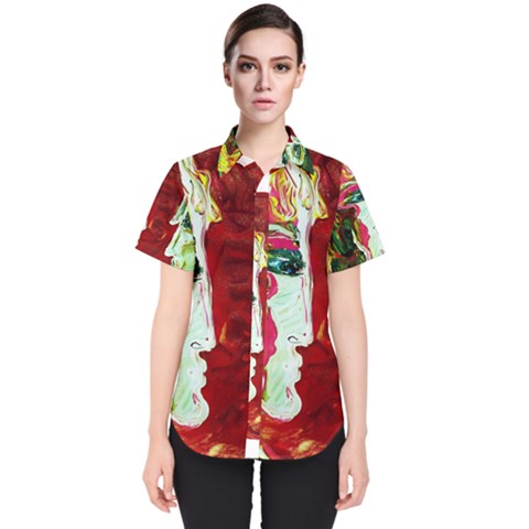 Dscf1676 - Roxana And Alexander Women s Short Sleeve Shirt by bestdesignintheworld