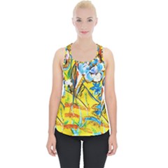 Dscf1422 - Country Flowers In The Yard Piece Up Tank Top by bestdesignintheworld