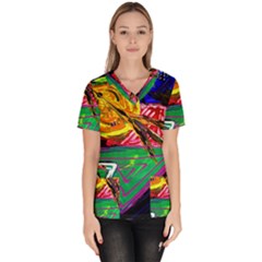 Dscf1464 - Horoscope Arrow Scrub Top by bestdesignintheworld