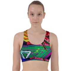 Dscf1464 - Horoscope Arrow Back Weave Sports Bra by bestdesignintheworld