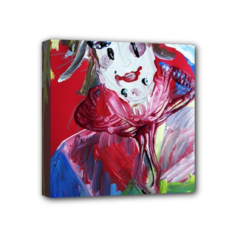 Dscf1741 - Funny Clown Mini Canvas 4  X 4  by bestdesignintheworld