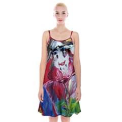 Dscf1741 - Funny Clown Spaghetti Strap Velvet Dress by bestdesignintheworld