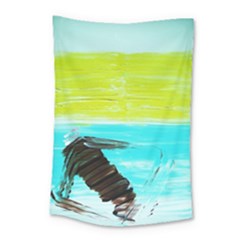 Dscf3214 - Skier Small Tapestry by bestdesignintheworld