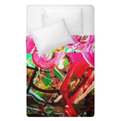 Dscf2035 - Flamingo On A Chad Lake Duvet Cover Double Side (single Size) by bestdesignintheworld