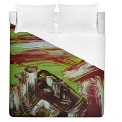 Dscf3217 - Parthenon Duvet Cover (queen Size) by bestdesignintheworld