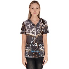 Dscf1638 - Written Poems Scrub Top by bestdesignintheworld