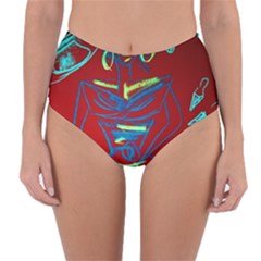 Dscf1442 - Californian Girl Reversible High-waist Bikini Bottoms by bestdesignintheworld