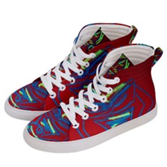 Dscf1442 - Californian Girl Men s Hi-top Skate Sneakers by bestdesignintheworld