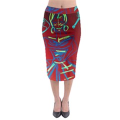 Dscf1442 - Californian Girl Midi Pencil Skirt by bestdesignintheworld