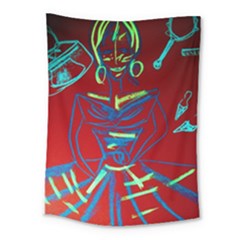 Dscf1442 - Californian Girl Medium Tapestry by bestdesignintheworld