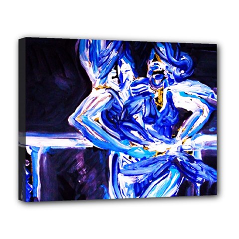 Dscf1939 Ballet Dancers-1 Canvas 14  X 11  by bestdesignintheworld