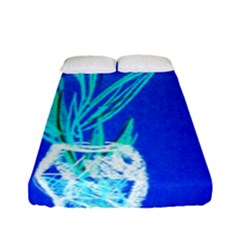 Dscf1451 - Birds If Paradise In A Cristal Vase Fitted Sheet (full/ Double Size) by bestdesignintheworld