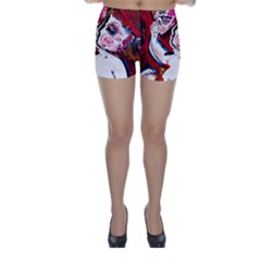 Dscf1554 - Madonna And Child Skinny Shorts by bestdesignintheworld