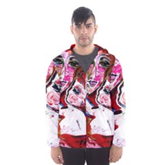 Dscf1554 - Madonna And Child Hooded Wind Breaker (men) by bestdesignintheworld