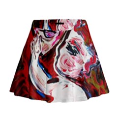 Dscf1554 - Madonna And Child Mini Flare Skirt by bestdesignintheworld