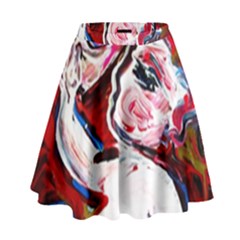 Dscf1554 - Madonna And Child High Waist Skirt by bestdesignintheworld