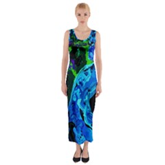 Dscf1604 - Lady In Blue Kimono Fitted Maxi Dress by bestdesignintheworld