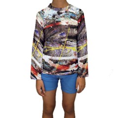 Egg In The Duck   Needle In The Egg 2 Kids  Long Sleeve Swimwear