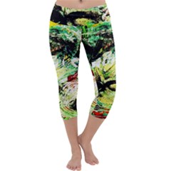 In The Nest And Around 4 Capri Yoga Leggings by bestdesignintheworld