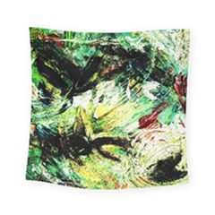 In The Nest And Around 4 Square Tapestry (small) by bestdesignintheworld